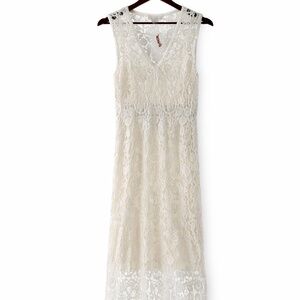 House of Harlow Lace Midi Dress